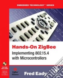 Hands-on ZigBee libro in lingua di Eady Fred