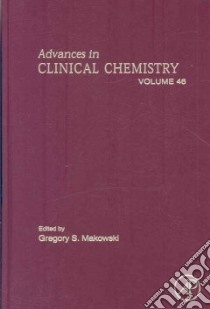 Advances in Clinical Chemistry libro in lingua di Makowski Gregory S. (EDT)