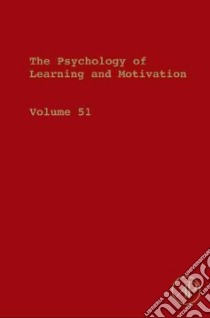 Psychology of Learning and Motivation libro in lingua di Brian Ross