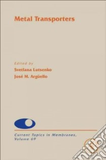 Metal Transporters libro in lingua di Jose Arguello