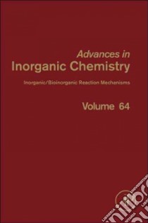 Inorganic/Bioinorganic Reaction Mechanisms libro in lingua di Rudi van Eldik