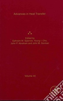 Advances in Heat Transfer libro in lingua di Sparrow Ephraim M. (EDT), Cho Young I. (EDT), Abraham John P. (EDT), Gorman John M. (EDT), Irvine Thomas F. Jr. (EDT)