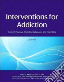 Interventions for Addiction libro in lingua di Miller Peter M. (EDT)