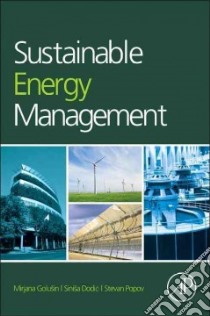 Sustainable Energy Management libro in lingua di Golusin Mirjana, Dodic Sinasa, Popov Stevan
