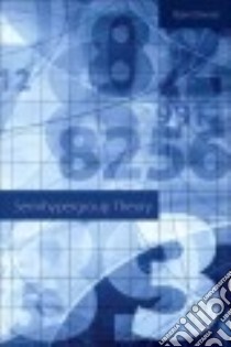 Semihypergroup Theory libro in lingua di Davvaz Bijan