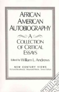 African American Autobiography libro in lingua di Andrews William L. (EDT)
