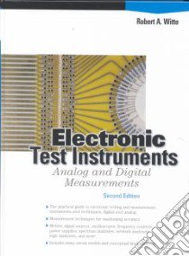 Electronic Test Instruments libro in lingua di Witte Robert A.