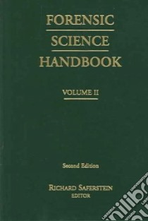 Forensic Science Handbook libro in lingua di Saferstein Richard (EDT)