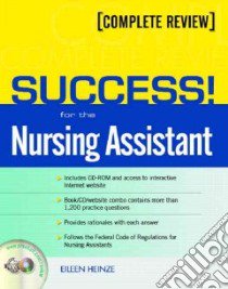 Success! For The Nursing Assistant libro in lingua di Heinze Eileen