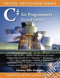 C# for Programmers libro in lingua di Deitel Harvey M., Deitel Paul J.