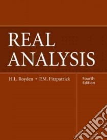 Real Analysis libro in lingua di Royden H. L., Fitzpatrick P. M.