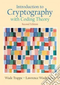 Introduction To Cryptography libro in lingua di Trappe Wade, Washington Lawrence C.