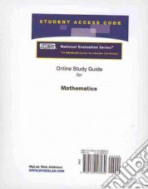 Mathematics Access Code libro in lingua di Pearson Teacher Education (COR)