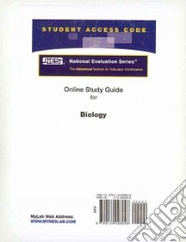 Biology Access Code libro in lingua di Pearson Teacher Education, Pearson Nes