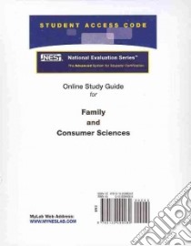 Family and Consumer Sciences Access Code libro in lingua di Pearson Teacher Education (COR)