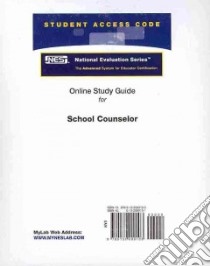 School Counselor Access Code libro in lingua di Pearson Teacher Education (COR)