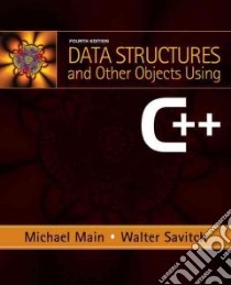 Data Structures & Other Objects Using C++ libro in lingua di Main Michael, Savitch Walter