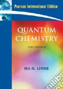 Quantum Chemistry libro in lingua di Ira Levine