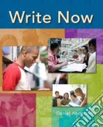 Write Now libro in lingua di Anderson Daniel