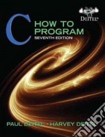 C How to Program libro in lingua di Deitel Paul, Deitel Harvey M.