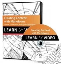 Creating Content With Markdown libro in lingua di Terpstra Brett