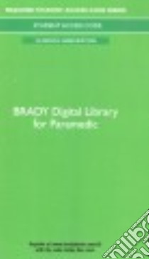 Brady Digital Library for Paramedic Access Card libro in lingua di Pearson Education Inc. (COR)