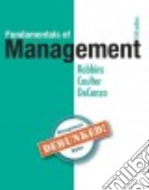 Fundamentals of Management libro in lingua di Robbins Stephen P., Coulter Mary, De Cenzo David A.