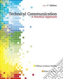 Technical Communication libro in lingua di Pfeiffer William Sanborn, Adkins Kaye E.
