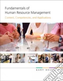 Fundamentals of Human Resource Management libro in lingua di Dessler Gary