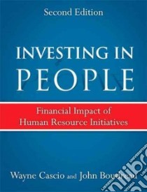 Investing in People libro in lingua di Cascio Wayne F., Boudreau John W.