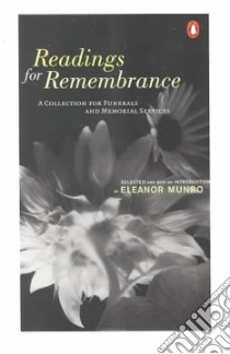 Readings for Remembrance libro in lingua di Munro Eleanor C. (EDT)