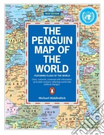 The Penguin Map of the World libro in lingua di Middleditch Michael