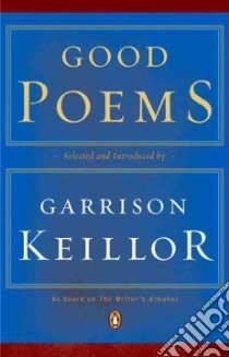 Good Poems libro in lingua di Keillor Garrison (EDT)