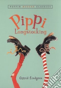 Pippi Longstocking libro in lingua di Lindgren Astrid, Lamborn Florence (NRT), Glanzman Louis S. (ILT), Johnson Florence Lamborn