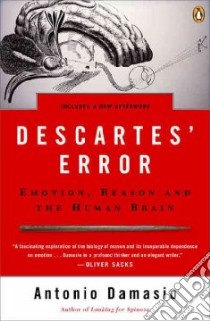 Descartes' Error libro in lingua di Damasio Antonio R.