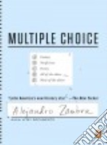 Multiple Choice libro in lingua di Zambra Alejandro, Mcdowell Megan (TRN)