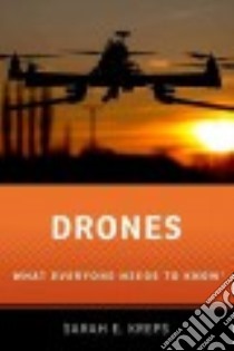Drones libro in lingua di Kreps Sarah