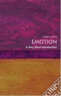 Emotions libro in lingua di Evans Dylan