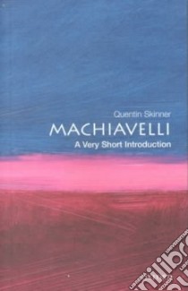 Machiavelli libro in lingua di Skinner Quentin