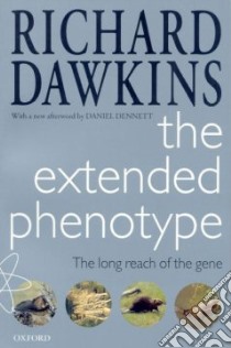 The Extended Phenotype libro in lingua di Dawkins Richard, Dennett Daniel (AFT)