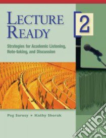 Lecture Ready 2 libro in lingua di Sherak Kathy