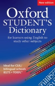 Oxford Student's Dictionary libro in lingua di Not Available