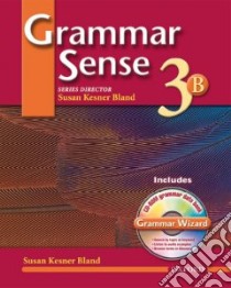 Grammar Sense 3 libro in lingua di Bland Susan Kesner