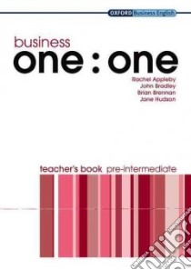 Business One : One libro in lingua di Appleby Rachel, Bradley John, Brennan Brian, Hudson Jane