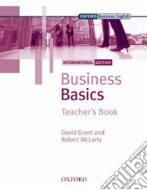 Business Basics libro in lingua di Grant David, McLarty Robert