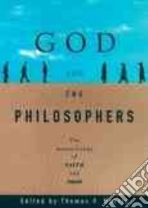 God and the Philosophers libro in lingua di Morris Thomas V. (EDT)