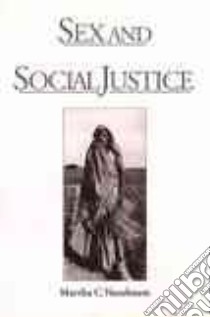 Sex & Social Justice libro in lingua di Nussbaum Martha C.