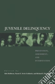Juvenile Delinquency libro in lingua di Heilbrun Kirk (EDT), Goldstein Naomi E. Sevin (EDT), Redding Richard E. (EDT)