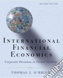 International Financial Economics libro in lingua di O'Brien Thomas J.