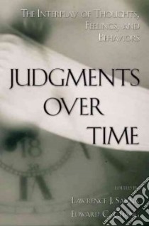 Judgments over Time libro in lingua di Sanna Lawrence J. (EDT), Chang Edward C. (EDT)